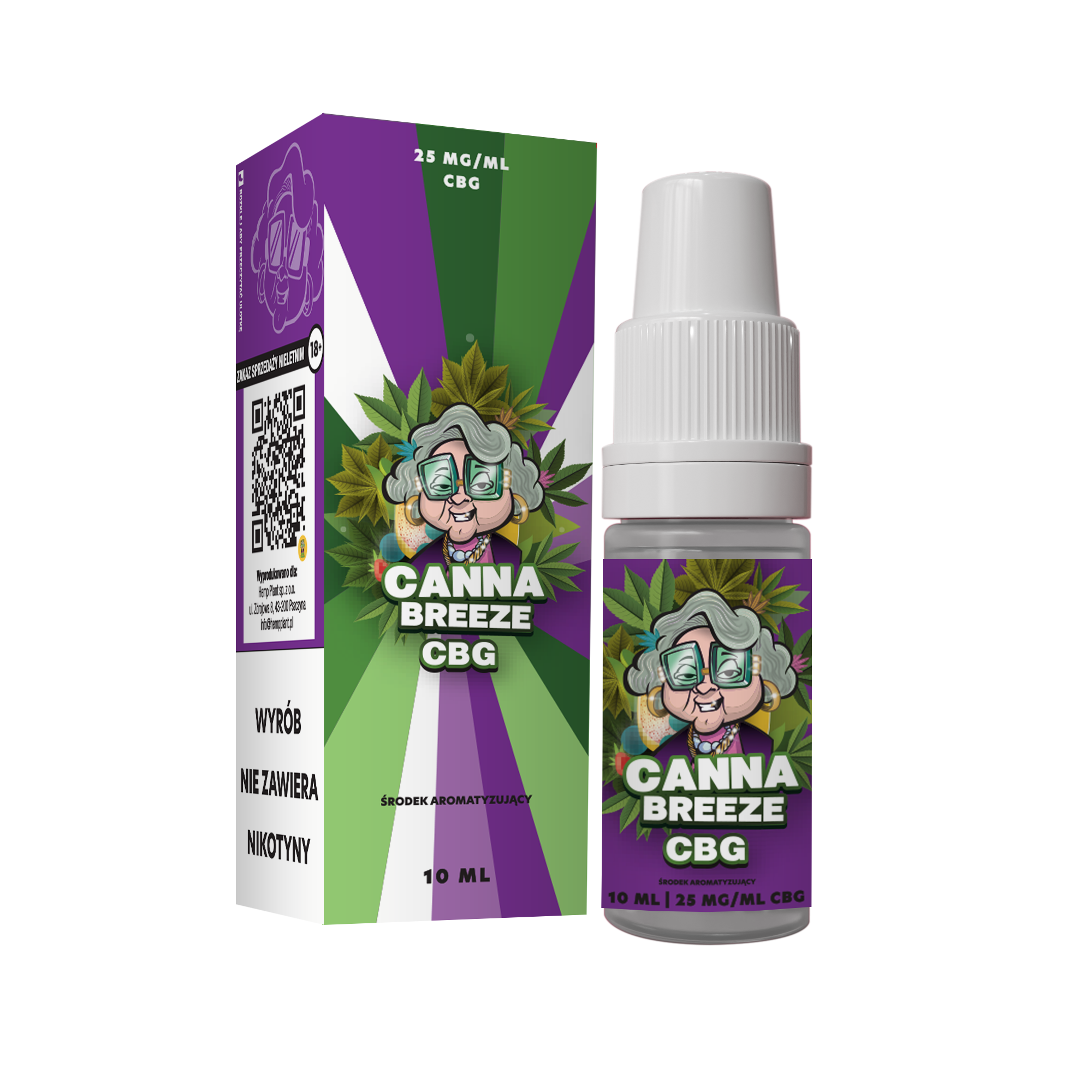 coastal clouds e vape juice Canavape ECS® CBD Gold Drops - Oral Cannabinoid Oil 250MG CBD (CBG 25MG) main image 1